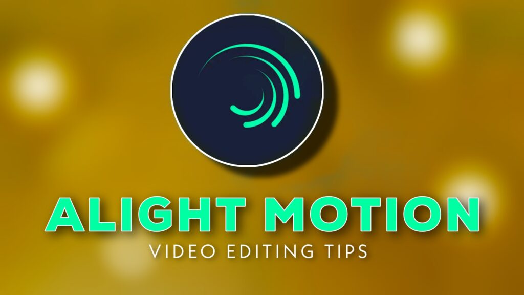 Alight motion editing application