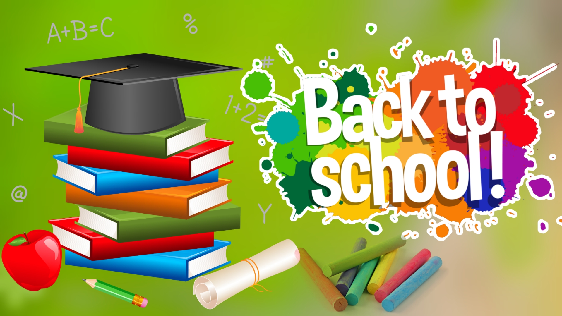 School life editing background free