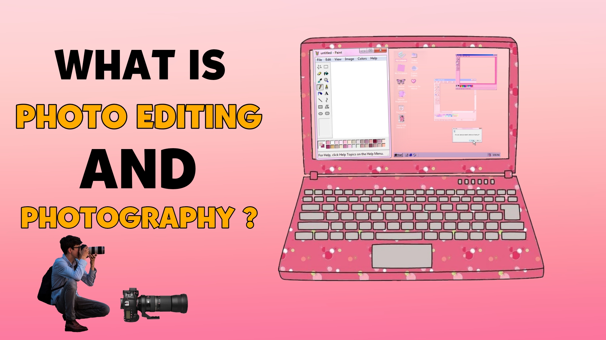 What is photo editing and photography