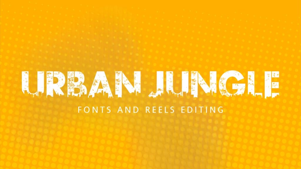 Urban Jungle Fonts Free